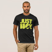 gewoon bboy - geel t-shirt (Voorkant volledig)