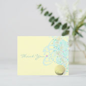 Gewoon Beachy dank je Briefkaart (Staand voorkant)