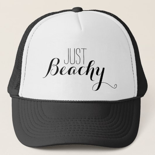 Gewoon Beachy Summer Trucker Hat Pet (Voorkant)