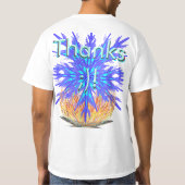 Gewoon Bedankt met vuurwapens! T-shirt (Achterkant)