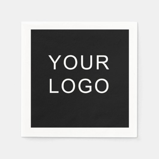 Gewoon  bedrijfsontwerp voor zakelijke Logo Servet (Voorkant)