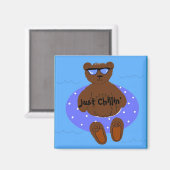 Gewoon Beer koelen in een binnenbuis Magneet (Voorkant / Achterkant)