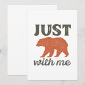 Gewoon Beer met mij Bedankkaart (Voorkant / Achterkant)