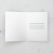 Gewoon Beginnen Grappige Vogel Studenten Bureaukaa Kaart (Binnen)