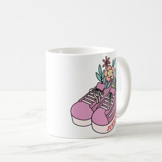 Gewoon beginnen koffiemok (Voorkant rechts)