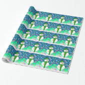 Gewoon bellen blazen cadeaupapier (Uitgerold)
