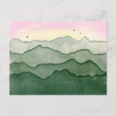 Gewoon bergen briefkaart (Voorkant)