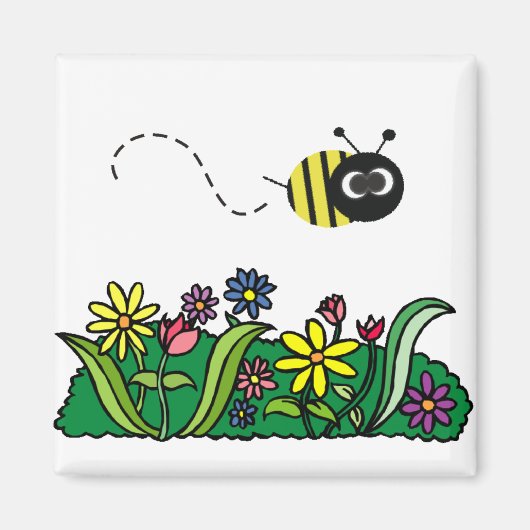 Gewoon bijen magneet (Voorkant)