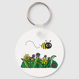 Gewoon bijen sleutelhanger
