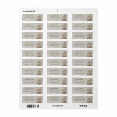 Gewoon biologisch tarwegras op maat gepersonalisee etiket (Full Sheet)