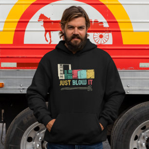 Gewoon blaas het - Retro Gamer Hoodie