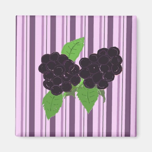 Gewoon Blackberries Magneet (Voorkant)