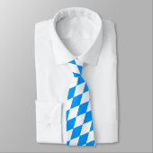 Gewoon blauw en wit, Beiers zuiver. Stropdas (Gebonden)