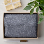 Gewoon blauw glitter tissuepapier (Geschenk)