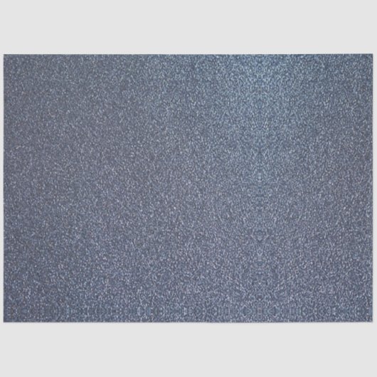 Gewoon blauw glitter tissuepapier (Voorkant)