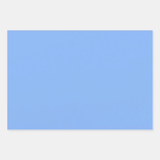 Gewoon blauw inpakpapier vel (Voorkant 3)