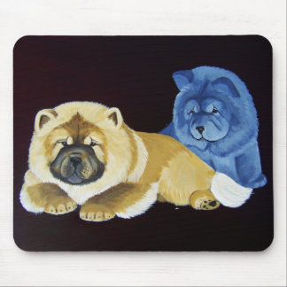 gewoon blauw muismat