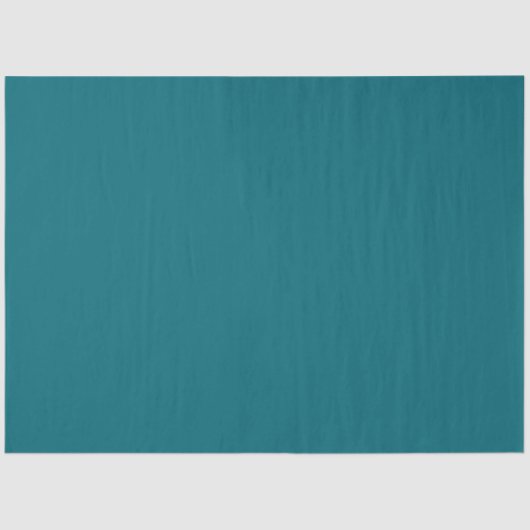 Gewoon blauwgroen donker Caraïbisch blauw water Tissuepapier (Voorkant)