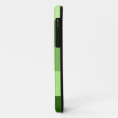 Gewoon Bleke groene strepen Case-Mate iPhone Case (Achterkant/links)