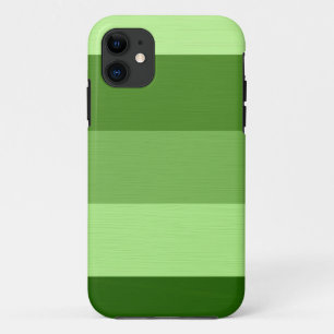Gewoon Bleke groene strepen Case-Mate iPhone Case