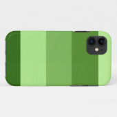 Gewoon Bleke groene strepen Case-Mate iPhone Case (Achterkant (horizontaal))