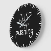 Gewoon blijven duwen, gymnastiek, drukte, succes m grote klok (Hoek)