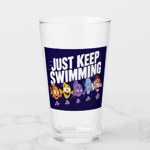 Gewoon Blijven Zwemmen Vis Crew Glas