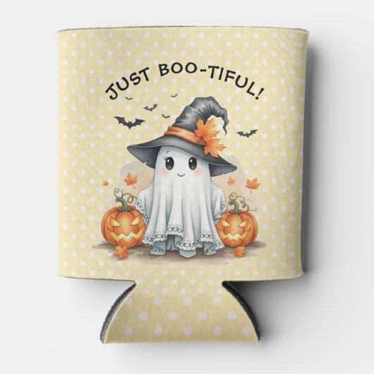 Gewoon BOO-tiful Girly Ghost-Lacey Jurk, Heksenjur Blikjeskoeler (Voorkant)