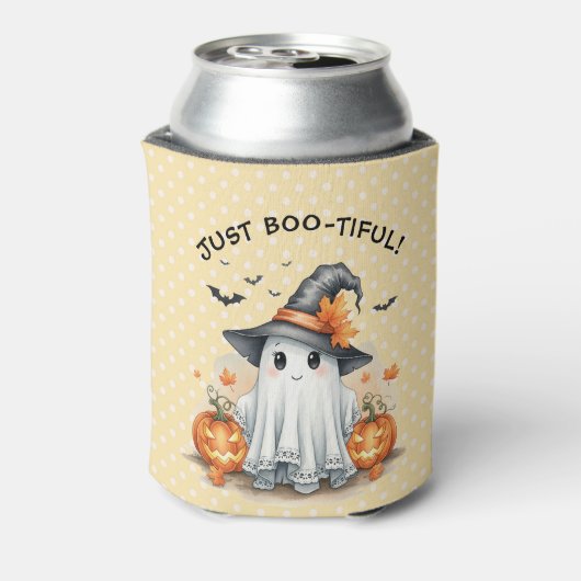 Gewoon BOO-tiful Girly Ghost-Lacey Jurk, Heksenjur Blikjeskoeler (Blikje Achterkant)