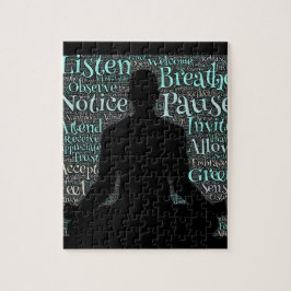Gewoon Breathe Jigzaag Puzzle Legpuzzel