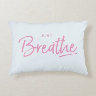 Gewoon Breedte, Yoga, Zen Quote Decoratief Kussen