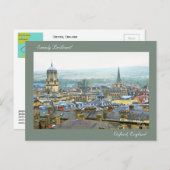 Gewoon briljant, daktop Uitzicht van Oxford, Engel Briefkaart (Voorkant / Achterkant)