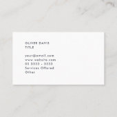 Gewoon Brisk Blue Visitekaartje (Achterkant)