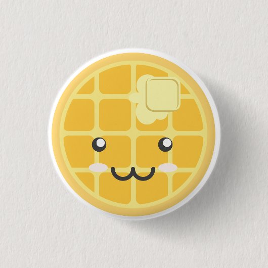 Gewoon Button van Waffle (Voorkant)