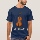 Gewoon Cellin Cello Novelty T-shirt (Voorkant)