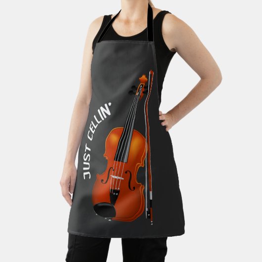 Gewoon Cellin' Grappige Chilling Cello Viool Schort (Insitu)