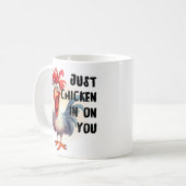 Gewoon Chicken in op jou Koffiemok (Voorkant links)
