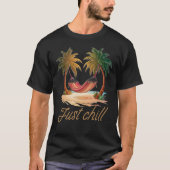 Gewoon Chill Hangmat Zomervakantie T-shirt (Voorkant)