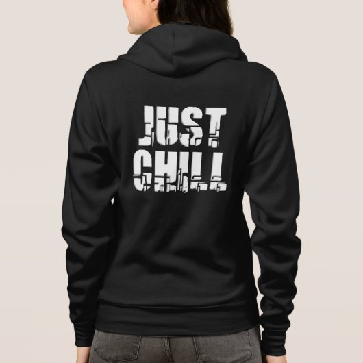 Gewoon chillen hoodie (Achterkant)