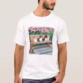 Gewoon chillen in het park t-shirt (Voorkant)