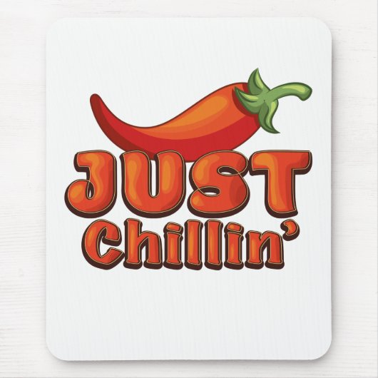 Gewoon chillen muismat (Voorkant)