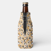 Gewoon chillen N pinguïn Flesjeskoeler (Fles Achterkant)