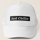 Gewoon Chillen Petje Trucker Pet (Voorkant)