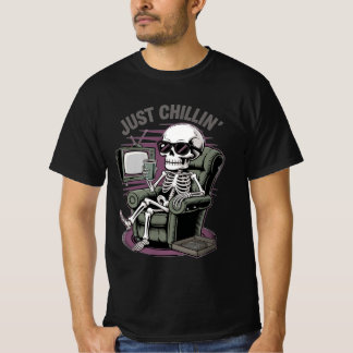 Gewoon Chillen Retro Gamer T-shirt