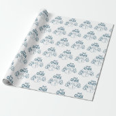 Gewoon Chillen Speelse Kerst Cadeaupapier (Uitgerold)