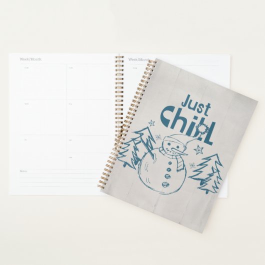 Gewoon Chillen Speelse Kerst Planner (Display)