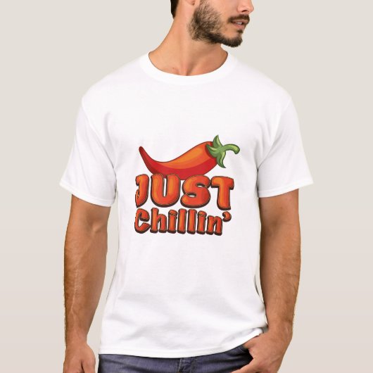 Gewoon chillen t-shirt (Voorkant)