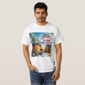 Gewoon chillen t-shirt (Voorkant volledig)