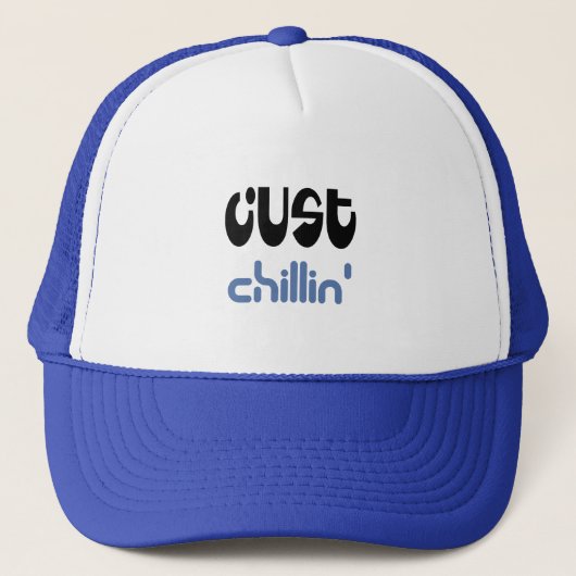 Gewoon chillen trucker pet (Voorkant)