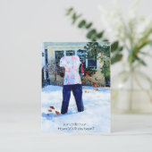 Gewoon chillen uit Frozen Pants Outfit Briefkaart (Staand voorkant)